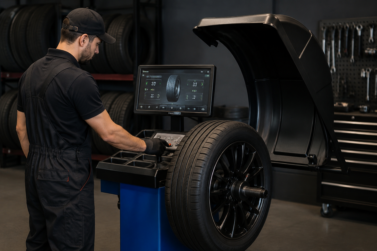 tyre balancing
